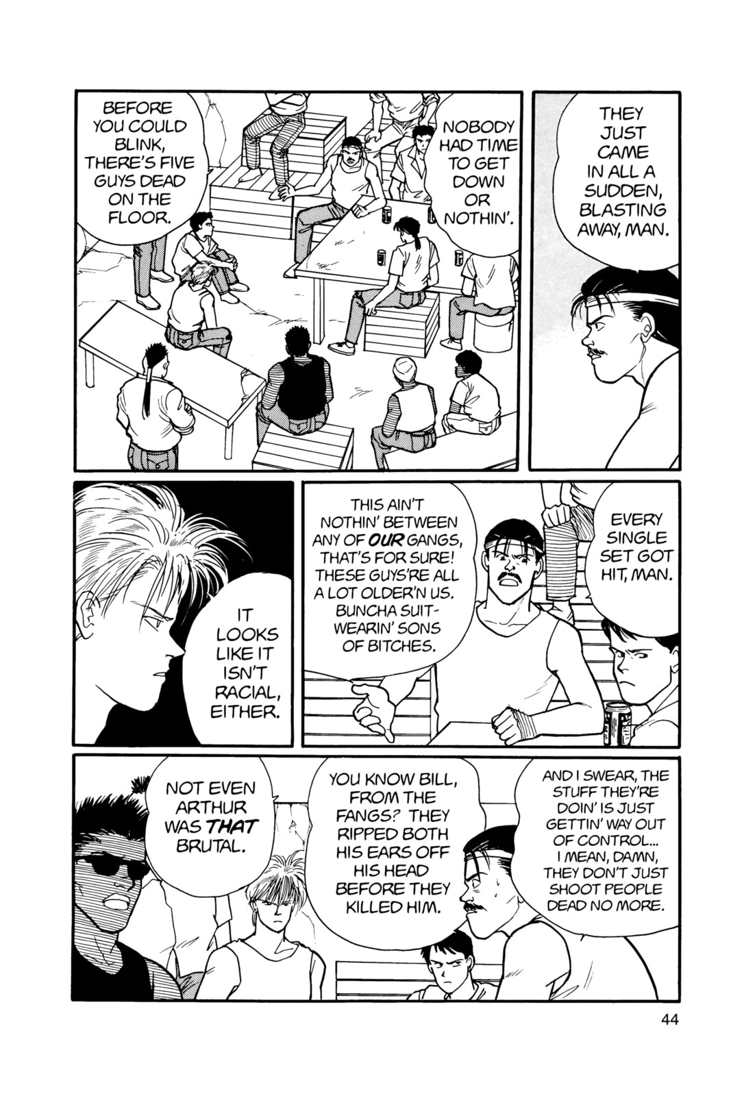 Banana Fish Chapter 16 image 040